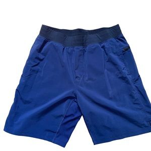 Fabletics Men Gym Shorts - Large Navy
